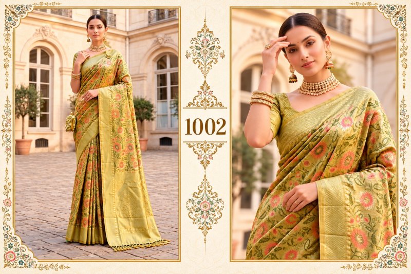 Najrana Vol 1 By Bunawat Banarasi Silk Saree 